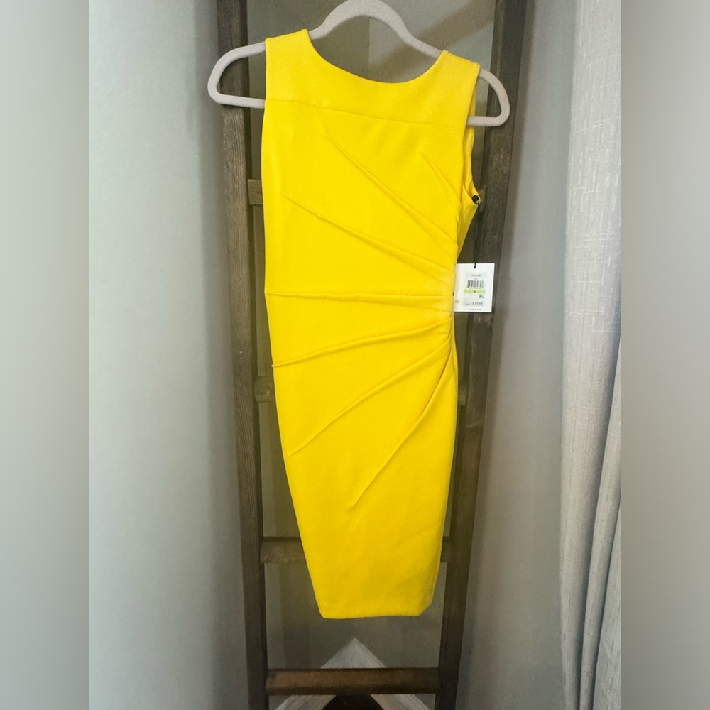 Calvin Klein Vibrant Yellow Dress